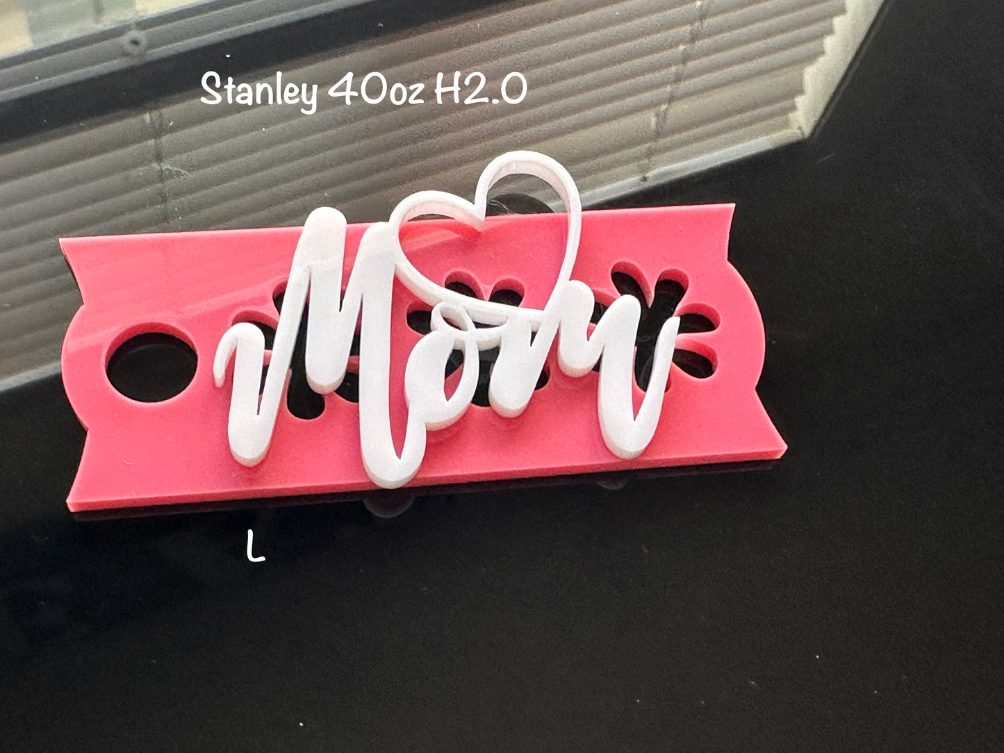 Stanley Cup accessories, Coquette Stanley Name Plate Personalized Stanley Cup Tumbler Momma Tag, tumbler name plate